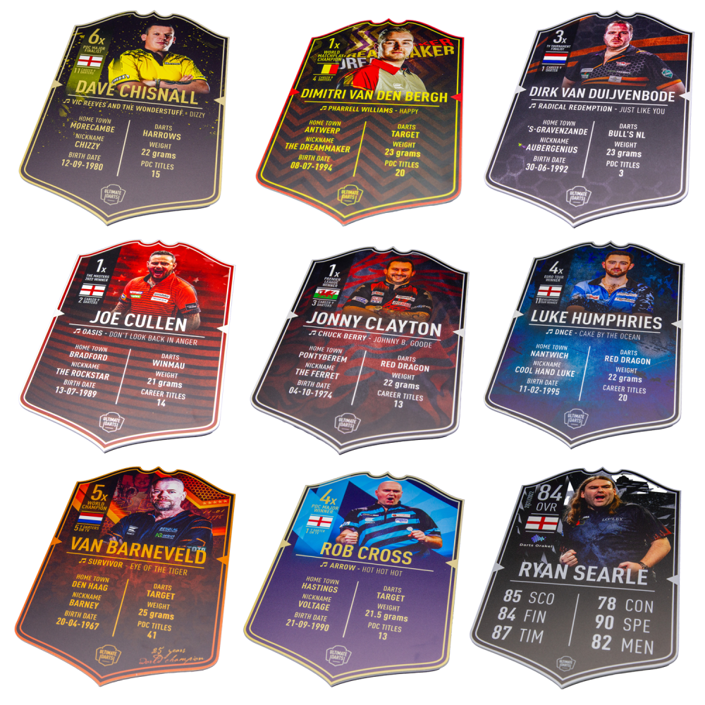 DartsAccessoires für jeden Anlass PDC Europe